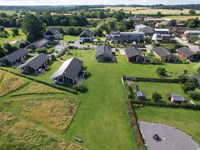 Luftaufnahme Ferienhäuser Vierck von Osten
